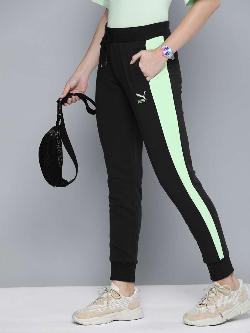 Puma side stripe leggings discount