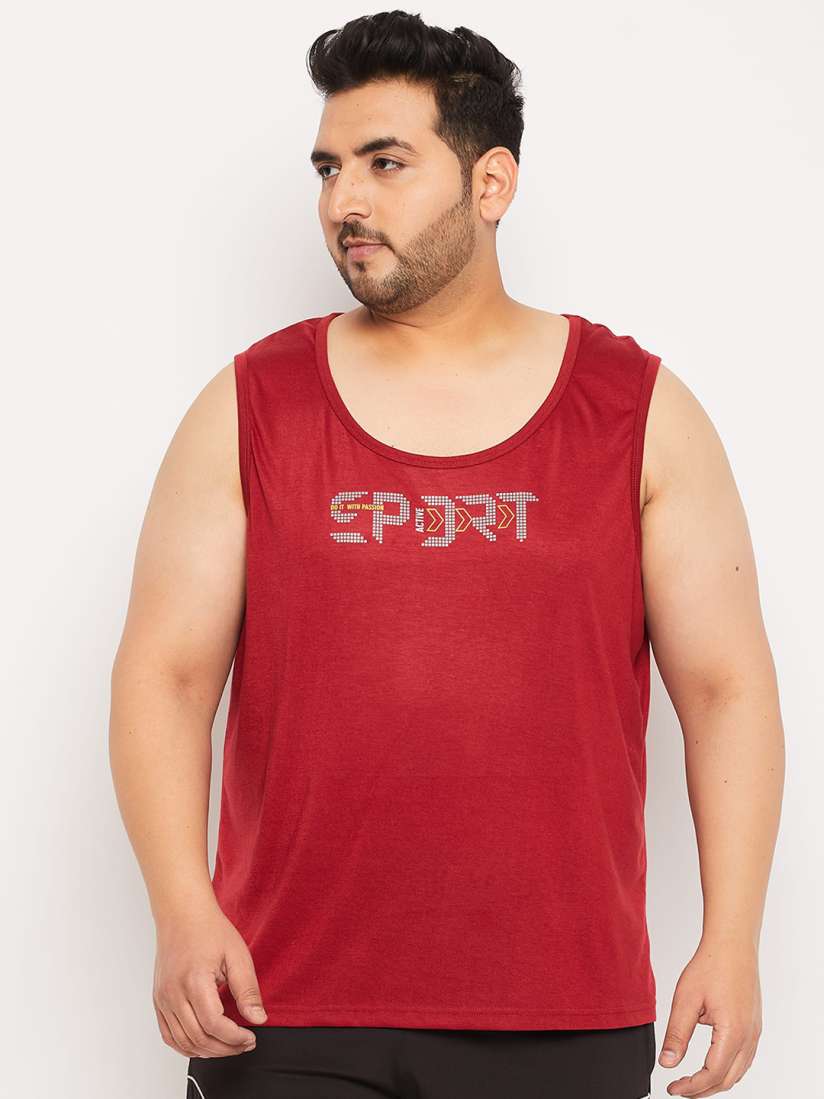 Plus size gym vest online