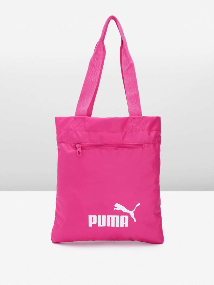 Buy Puma Unisex Brand Logo Print Shopper Phase Packable Tote Bag Handbags for Unisex 22821502 Myntra