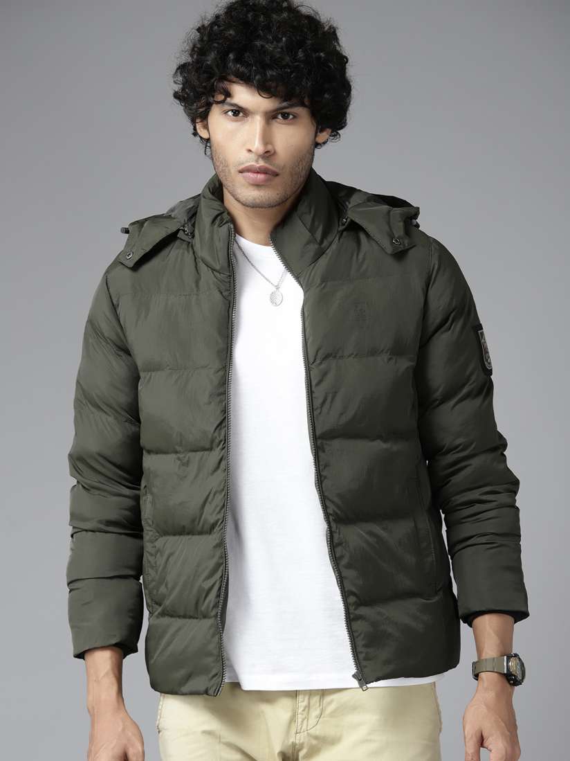 Myntra puffer jacket 2025