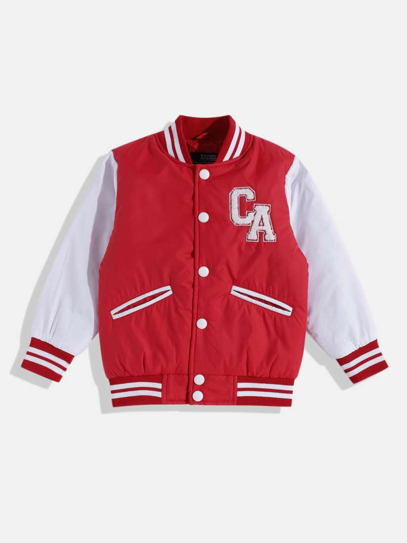 Buy HERE NOW Boys Solid Bomber Jacket Jackets for Boys 22824580 Myntra