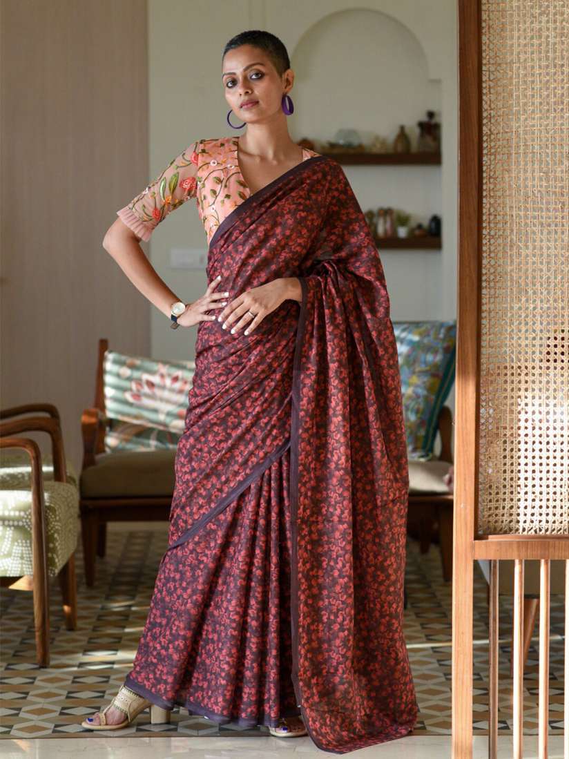 Myntra sarees cotton discount