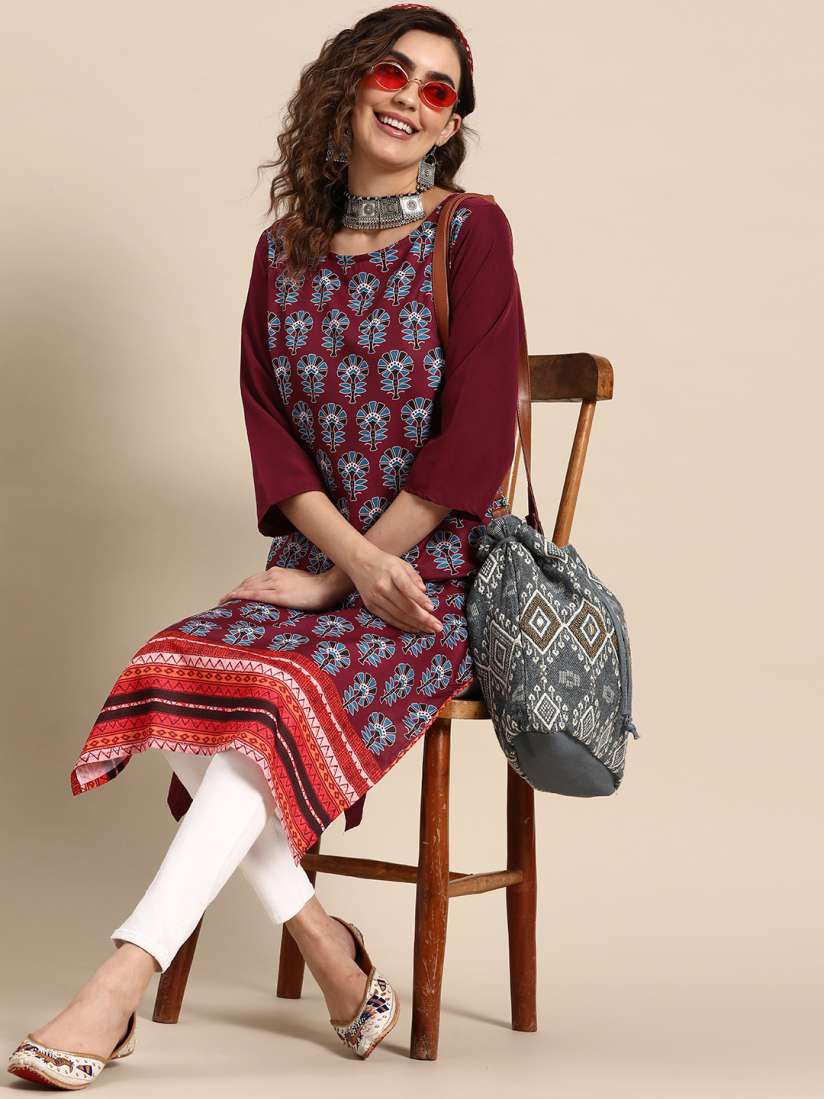 Myntra sangria kurti hot sale