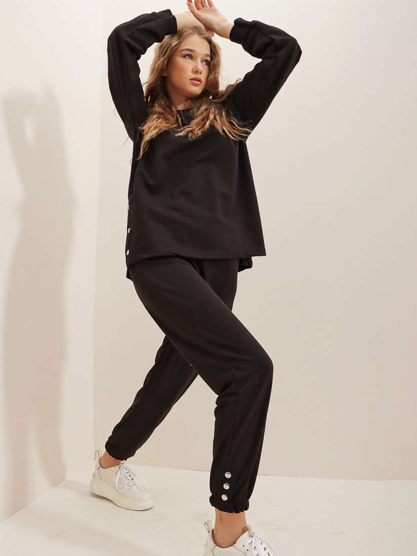 Buy Trend Alacati stili Women Sweatshirt Joggers Tracksuit Tracksuits for Women 22829236 Myntra