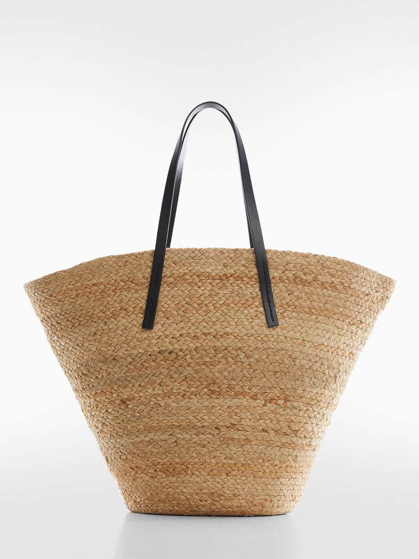 Basket Rattan Tasche Zalando Mango Weave Bag Mango GABRIEL Tote