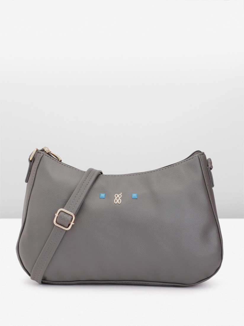 Baggit grey sling bag outlet