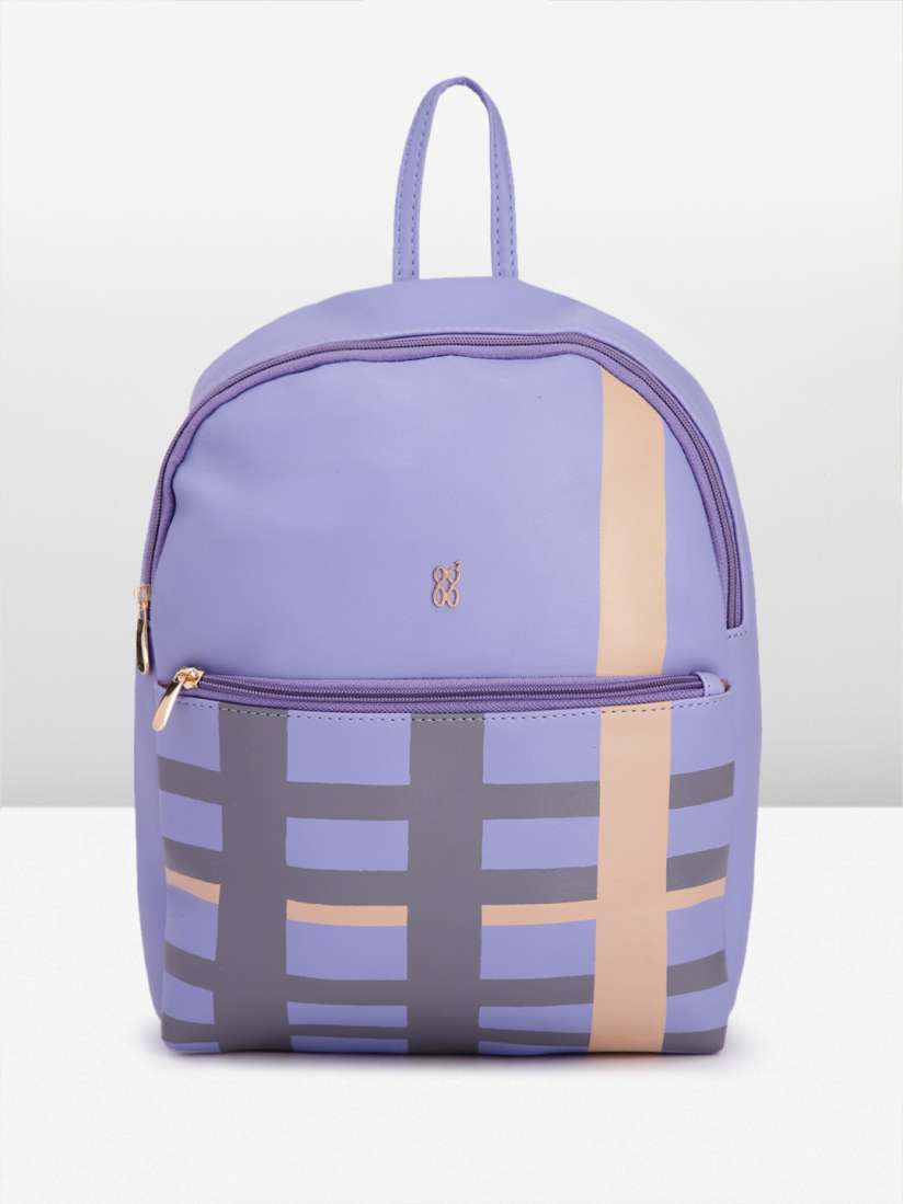 Buy Baggit Women Checked Small Backpack Backpacks for Women 22840174 Myntra