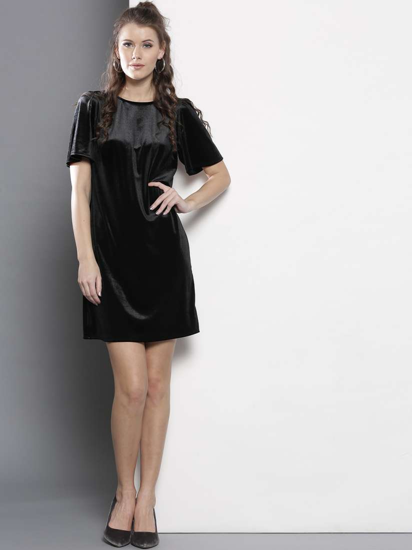 Dorothy perkins black shift dress cheap
