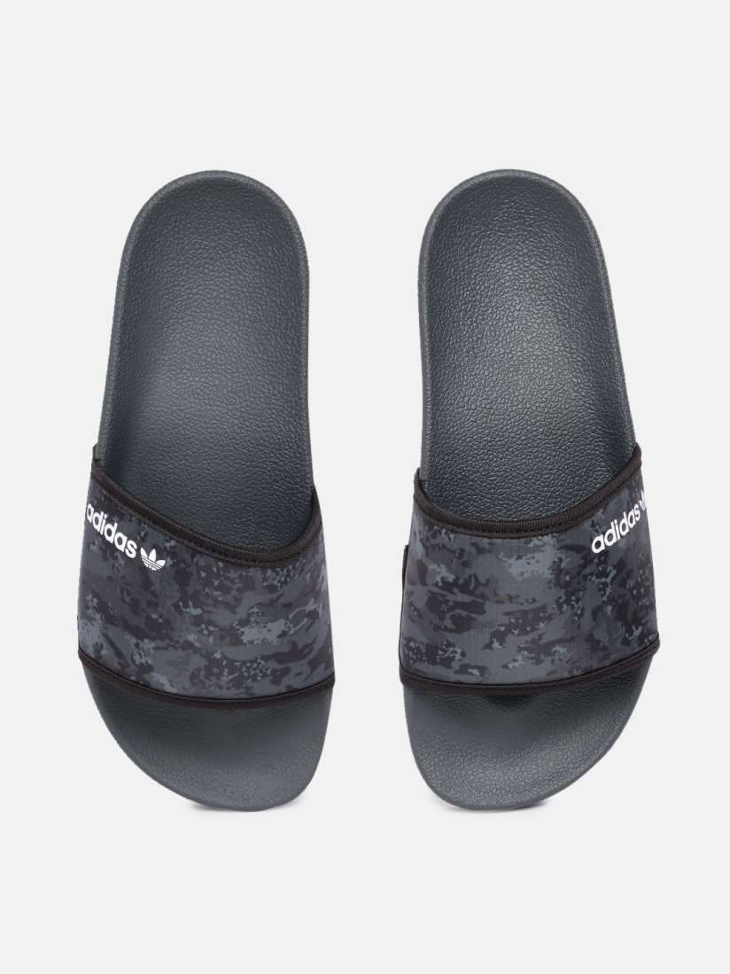 Buy ADIDAS Originals Men Camouflage Printed Rubber Sliders Flip Flops for Men 22841222 Myntra