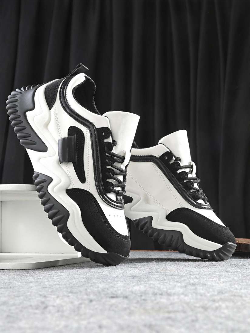 Buy Roadster Women White Black Colourblocked Walking Sports Shoes Sports Shoes for Women 22841464 Myntra