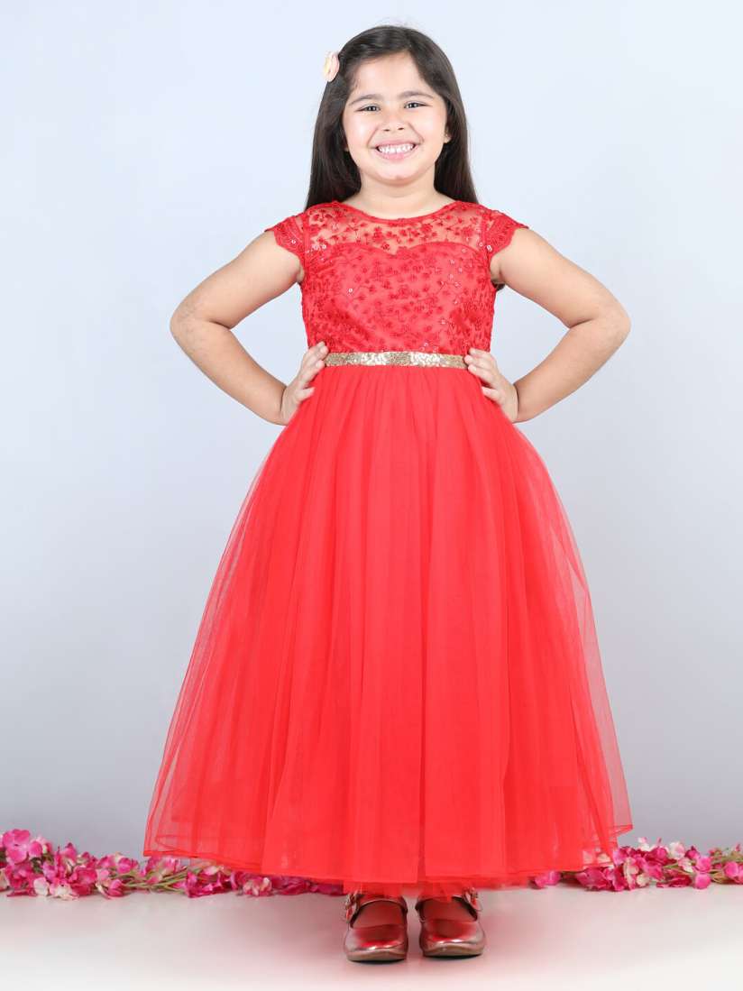 Myntra girls gown hotsell