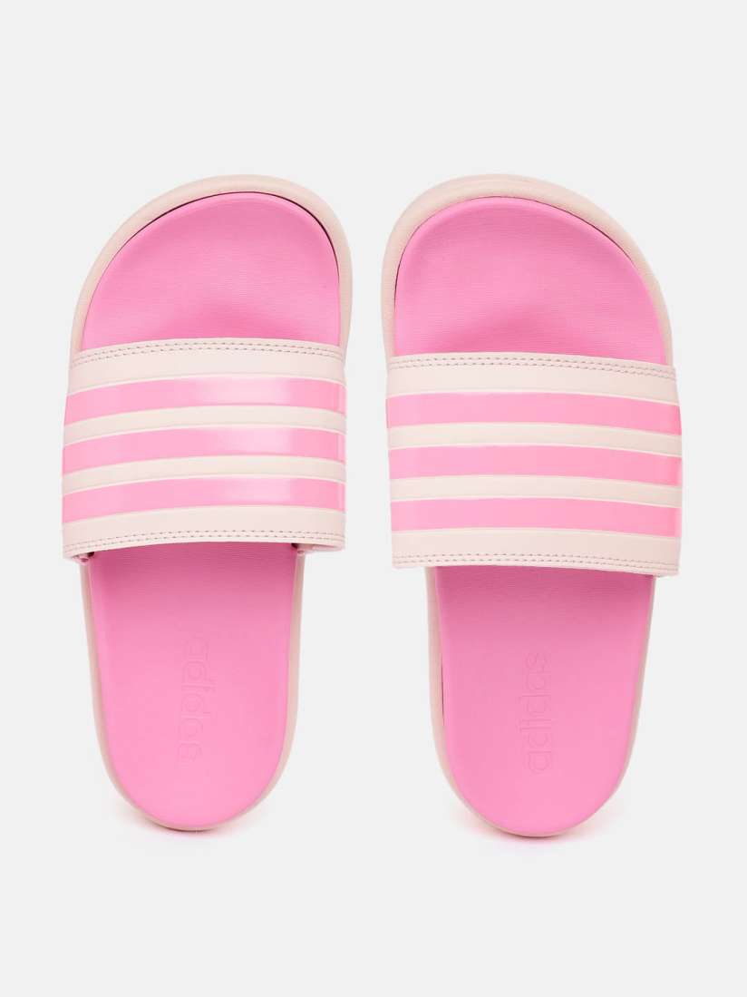 Buy ADIDAS Women Striped Flatform Sliders Flip Flops for Women 22841650 Myntra