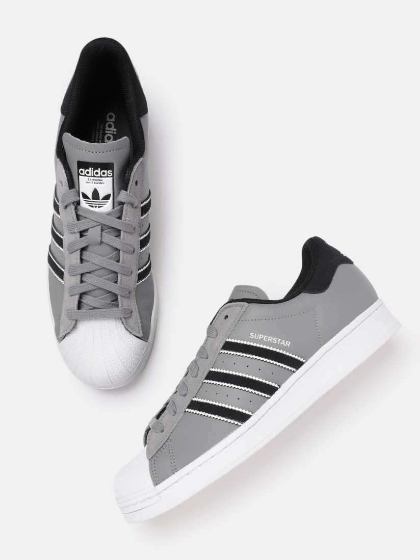 Buy ADIDAS Originals Men Striped Detail Leather Superstar Sneakers Casual Shoes for Men 22841968 Myntra