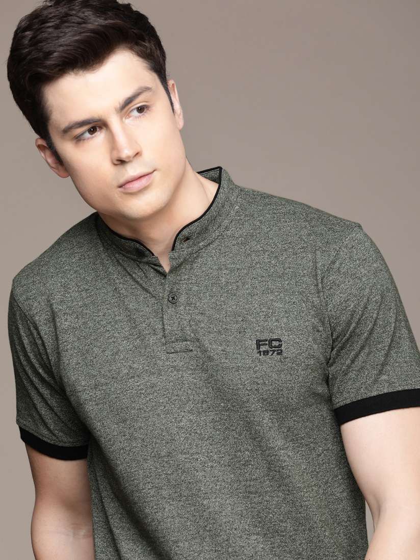 Myntra collar t shirt new arrivals