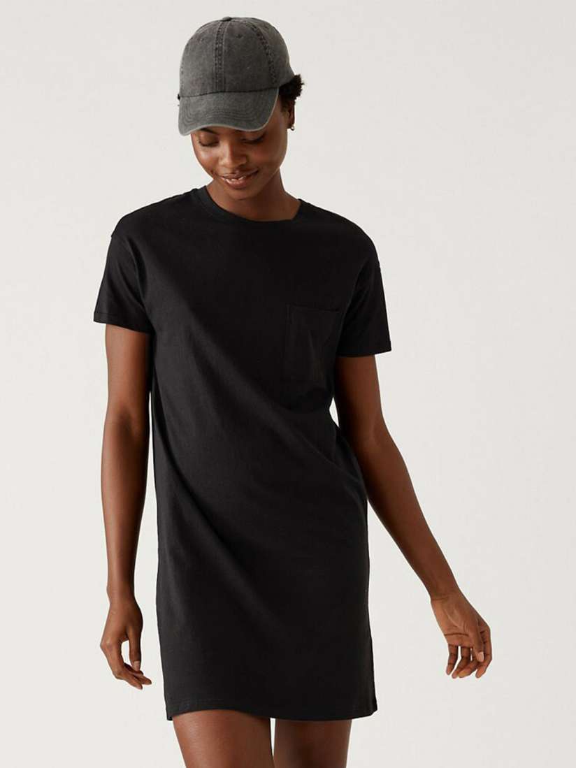 T shirt dress myntra cheap