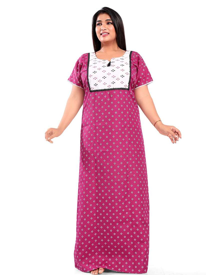 Pure cotton nighty myntra sale