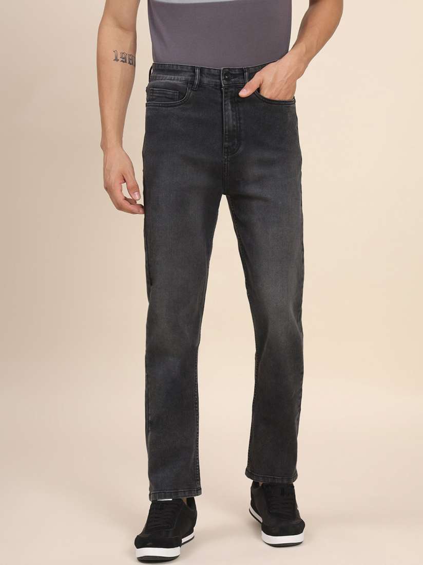 Myntra black jeans store