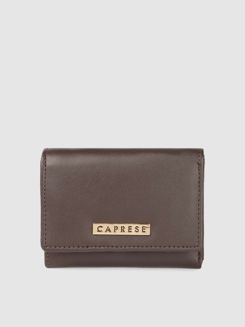 Buy Caprese Women Solid Three Fold Wallet Wallets for Women 22849276 Myntra