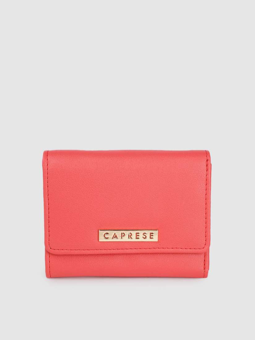 Buy Caprese Women Solid Three Fold Wallet Wallets for Women 22849278 Myntra