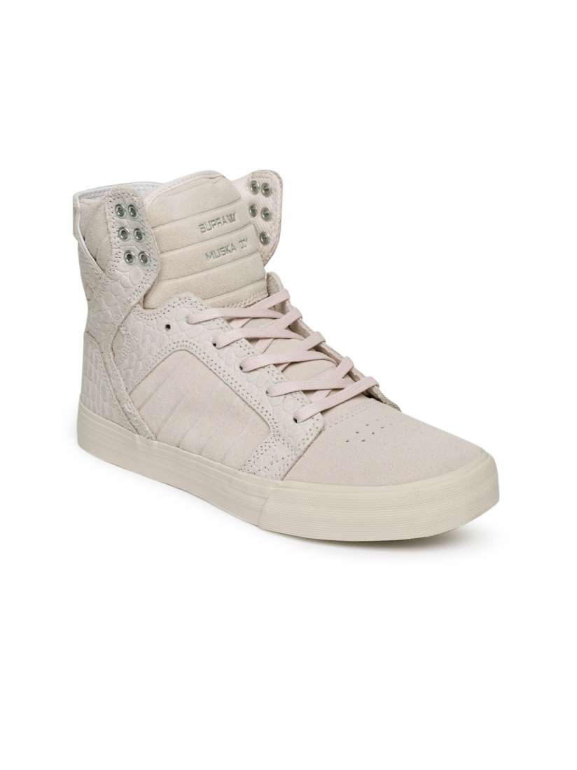 Buy Supra Women Pink Solid SKYTOP High Top Sneakers Casual Shoes for Women 2285011 Myntra