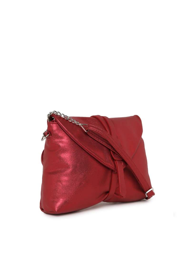 Buy Baggit Red Solid Sling Bag Handbags for Women 2285044 Myntra