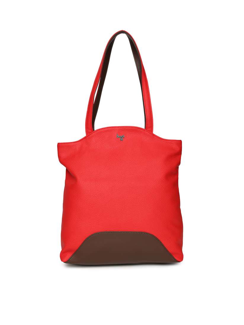 Buy Baggit Red Brown Colourblocked Shoulder Bag Handbags for Women 2285077 Myntra