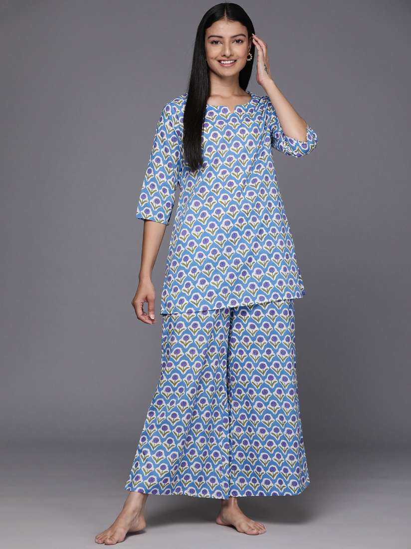 Myntra ladies night suit cheap