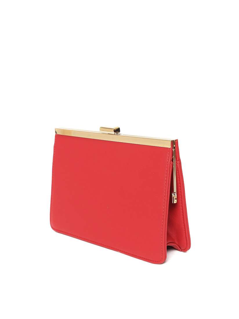 Red clutch bag forever 21 discount
