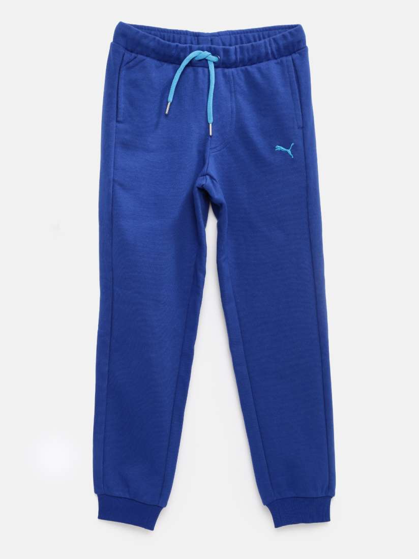 Boys puma joggers best sale