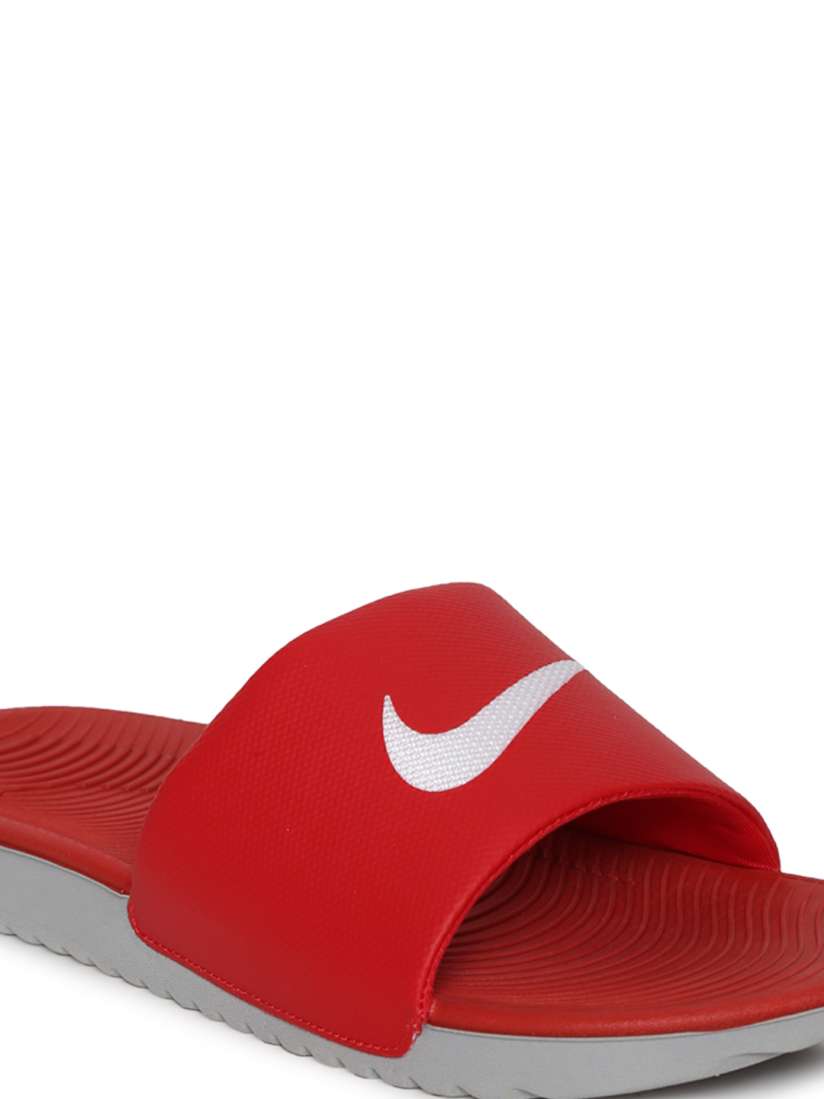 Buy Nike Men Red KAWA SLIDE Slip On Flip Flops Flip Flops for Men 2287079 Myntra