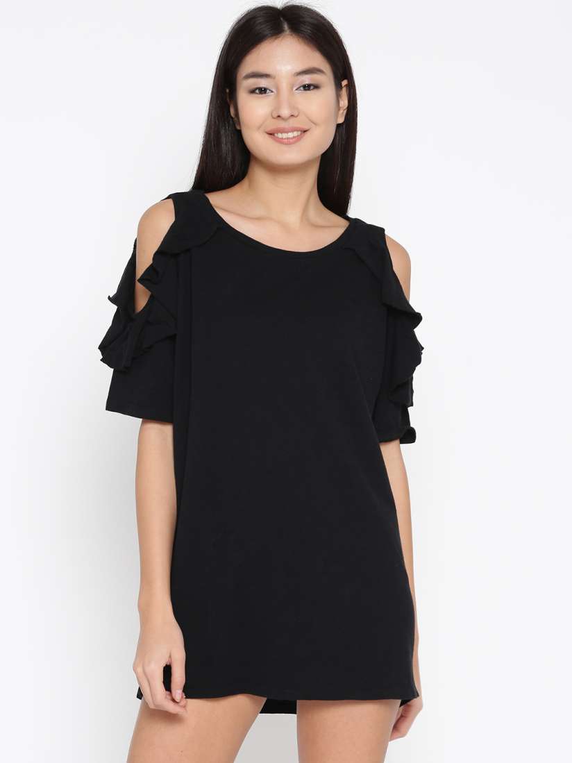 Cold shoulder dress forever 21 store