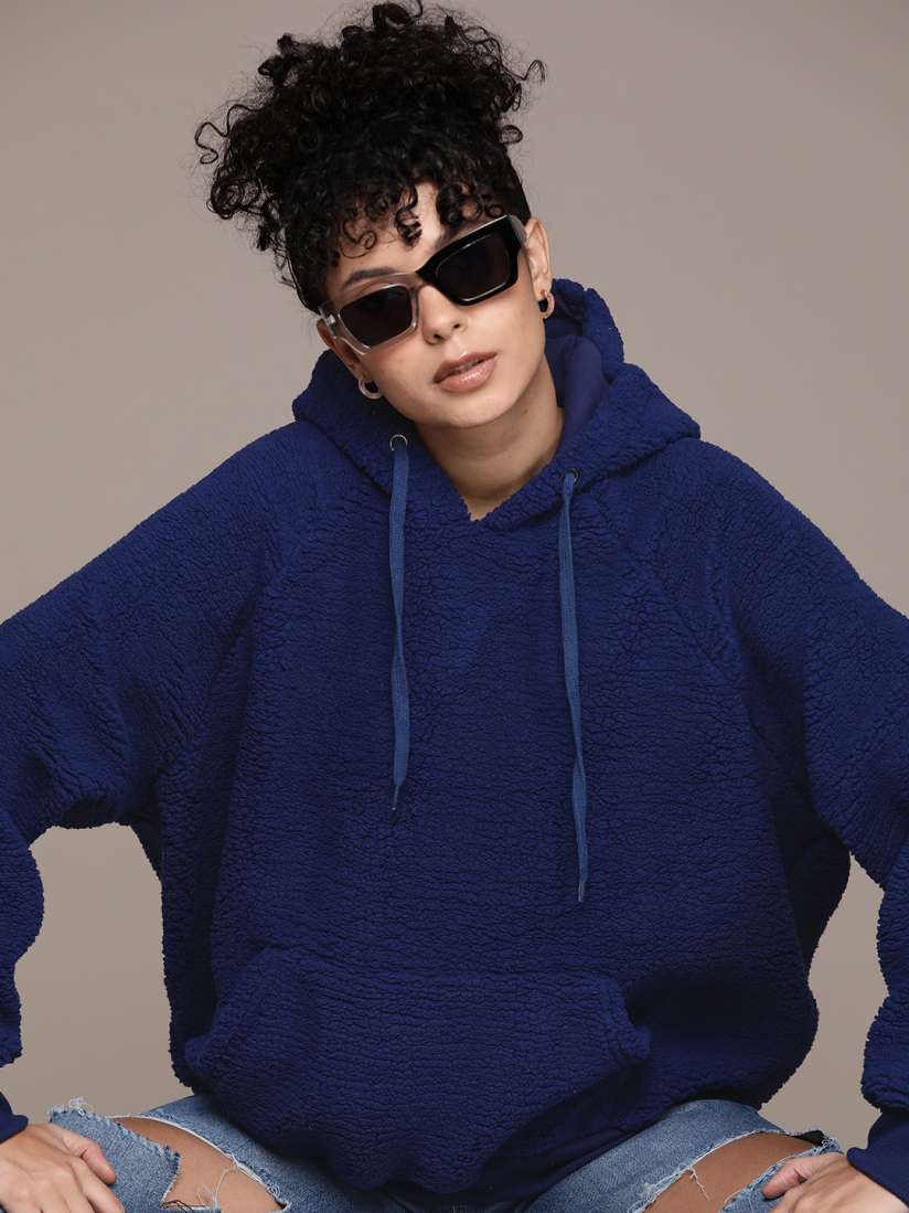Oversized sherpa sweatshirt new arrivals