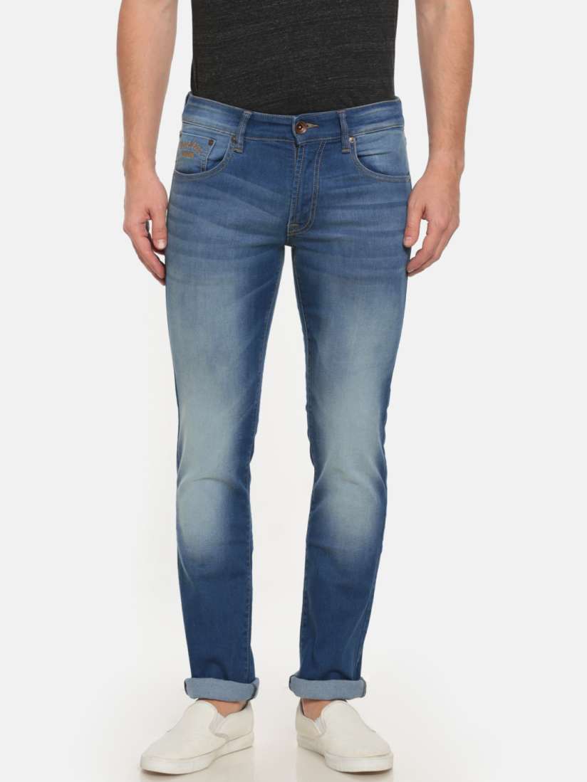 Buy Pepe Jeans Men Blue Dawson Slim Fit Low Rise Clean Look Stretchable Jeans Jeans for Men 2287627 Myntra