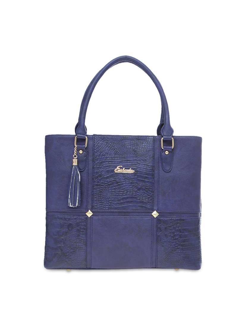Buy ESBEDA Blue Printed Handheld Bag Handbags for Women 2288223 Myntra
