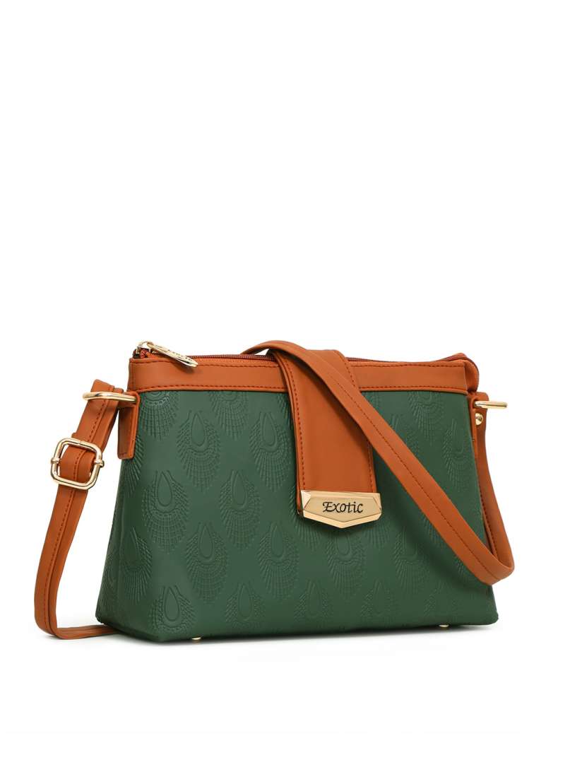 Buy Exotic Textured Structured Sling Bag Handbags for Women 22887052 Myntra