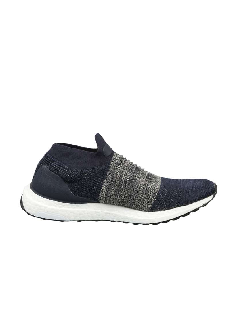 Ultra boost laceless navy blue cheap