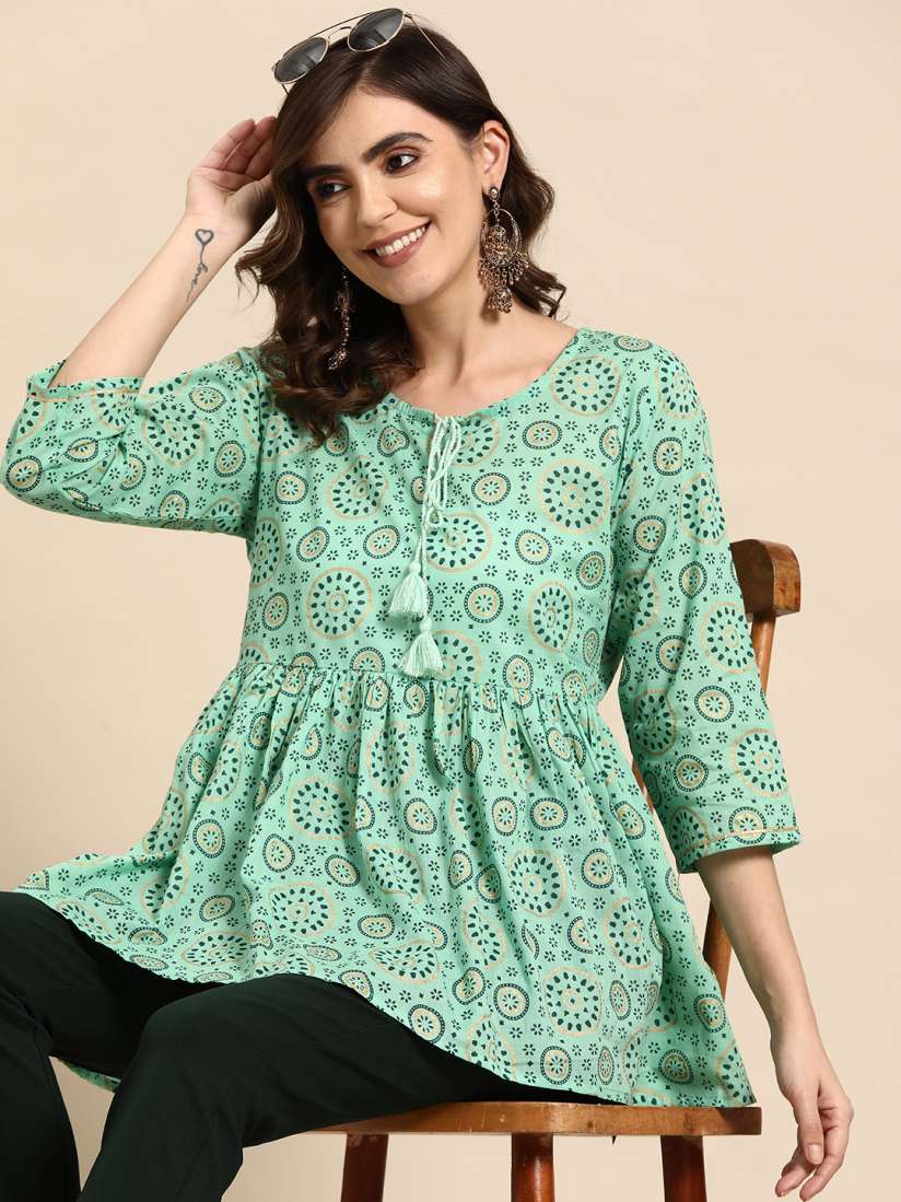 Ethnic kurtis on myntra cheap