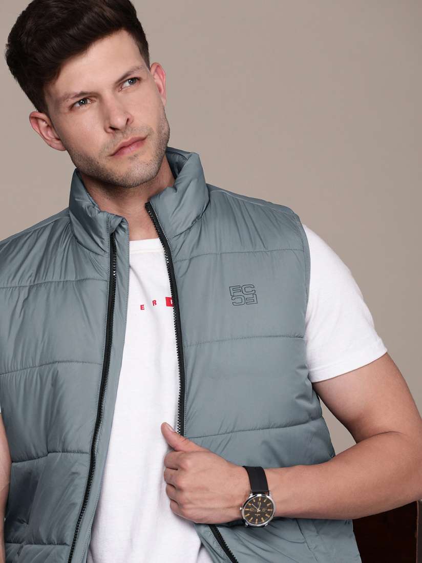 French connection padded coat top