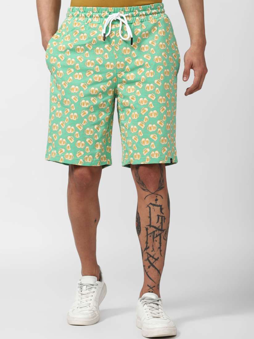 Mens knee length shorts on sale