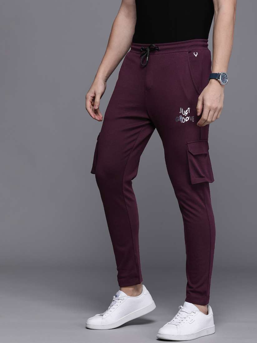 Buy Allen Solly Tribe Men Typography Printed Track Pants Track Pants for Men 22910998 Myntra