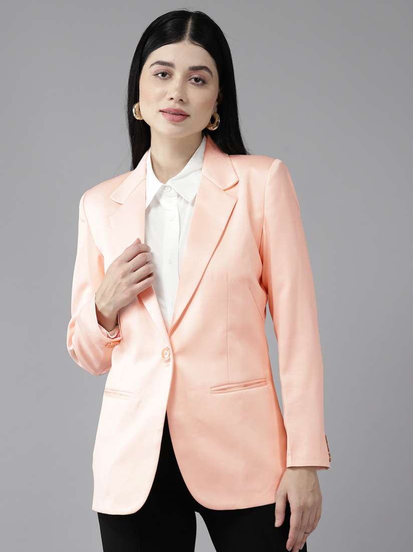 Womens blazer myntra hot sale
