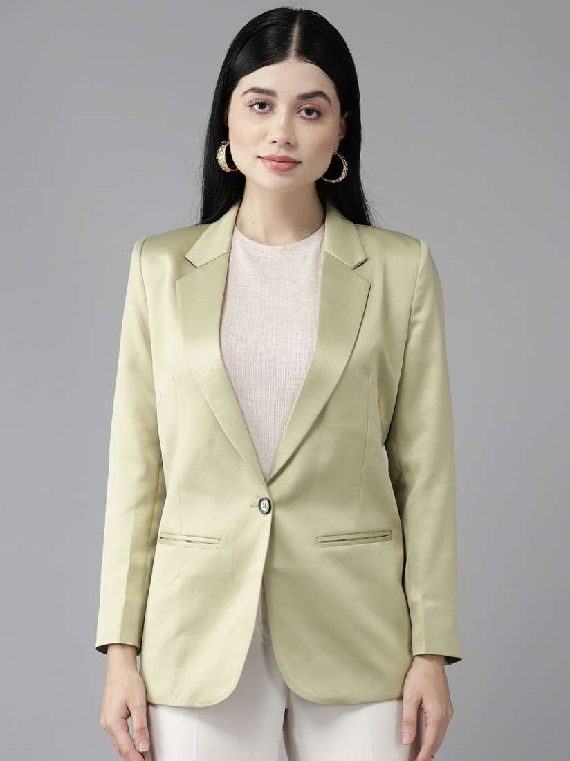 Womens blazer myntra hot sale