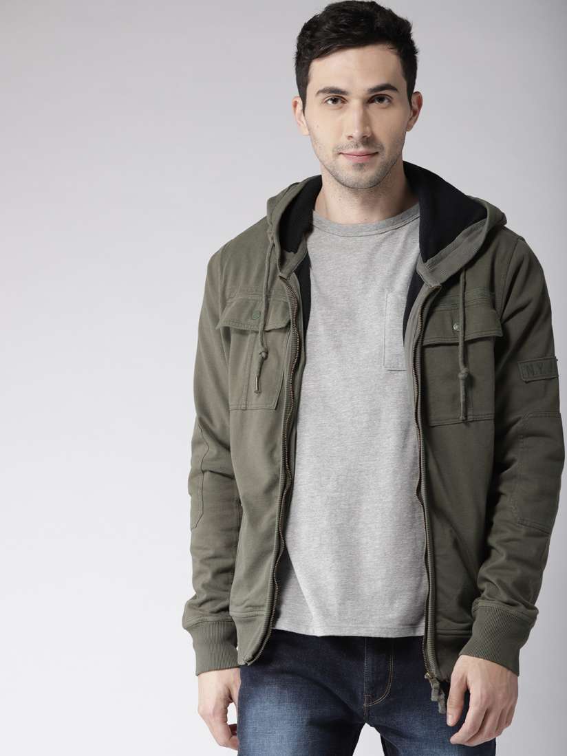 Aeropostale olive jacket top
