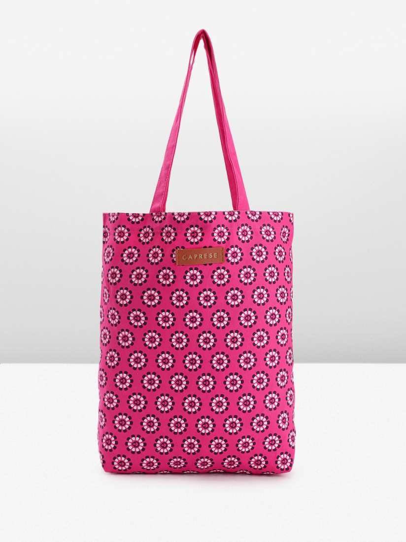 Buy Caprese Floral Printed Structured Tote Bag Handbags for Women 22928190 Myntra
