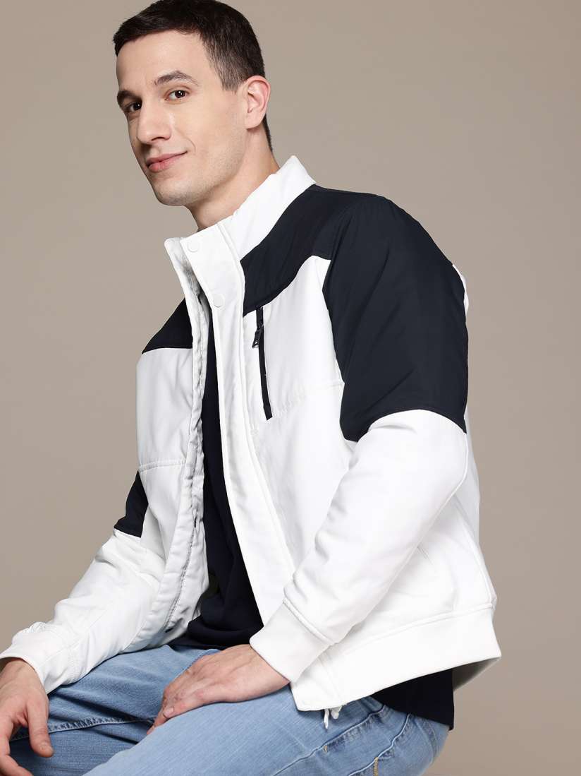Buy Nautica Men Colourblocked Padded Jacket Jackets for Men 22928934 Myntra