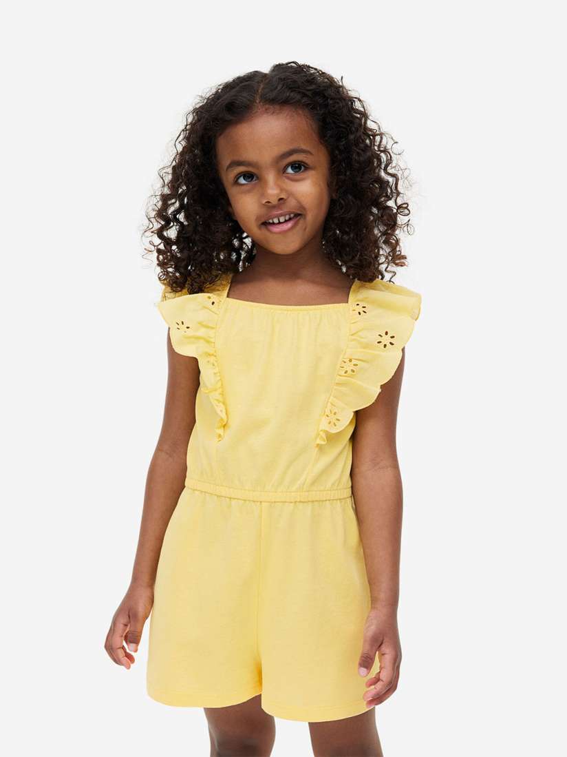 H&m yellow jumpsuit store