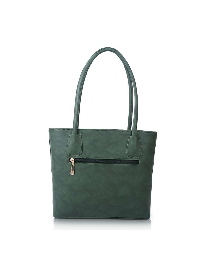 Buy DressBerry Green Structured Handheld Bag Handbags for Women 22938758 Myntra