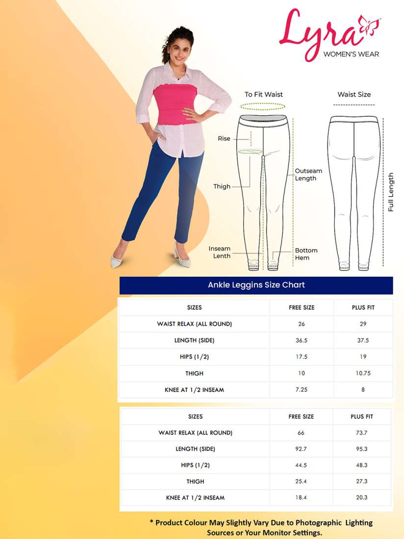 Buy LYRA Women Ankle Length Leggings Leggings for Women 22941458 Myntra