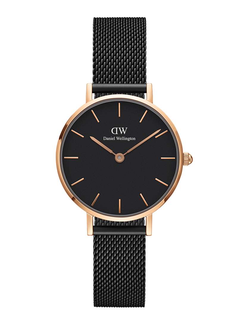 Buy Daniel Wellington Women Petite Ashfield 28mm Black Dial Round Analogue Watch DW00100245 Watches for Women 2294296 Myntra