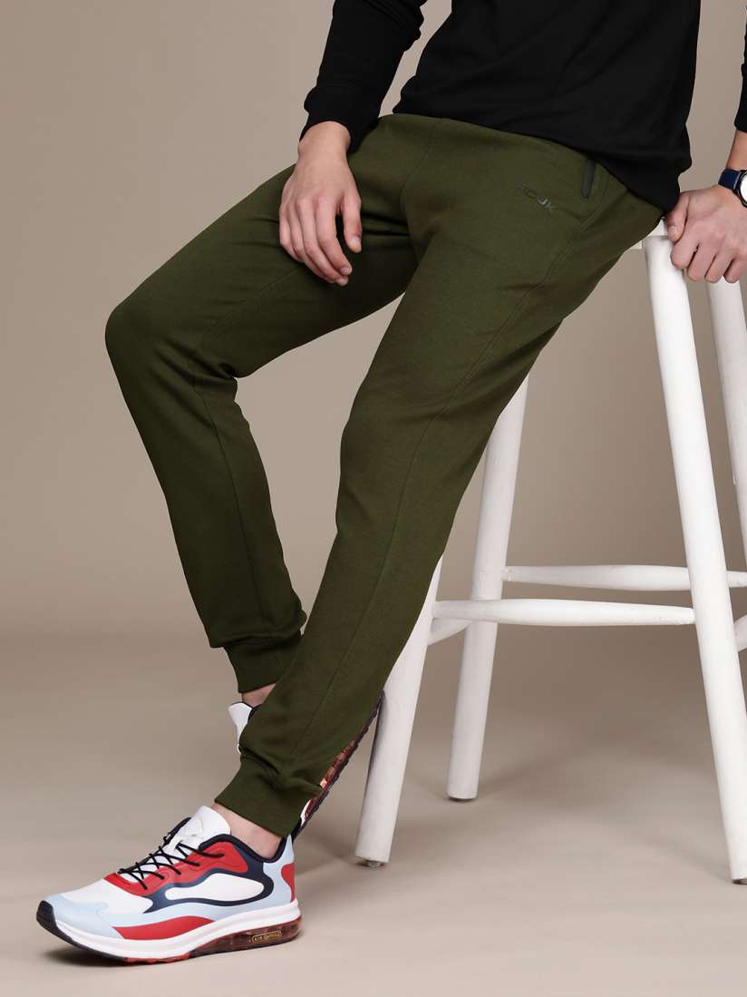 Buy FCUK Men Solid Regular Fit Joggers Track Pant Track Pants for Men 22950038 Myntra